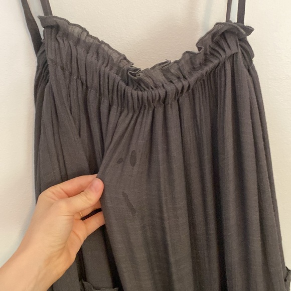 Dark Grey Maxi Dress - Picture 4 of 5